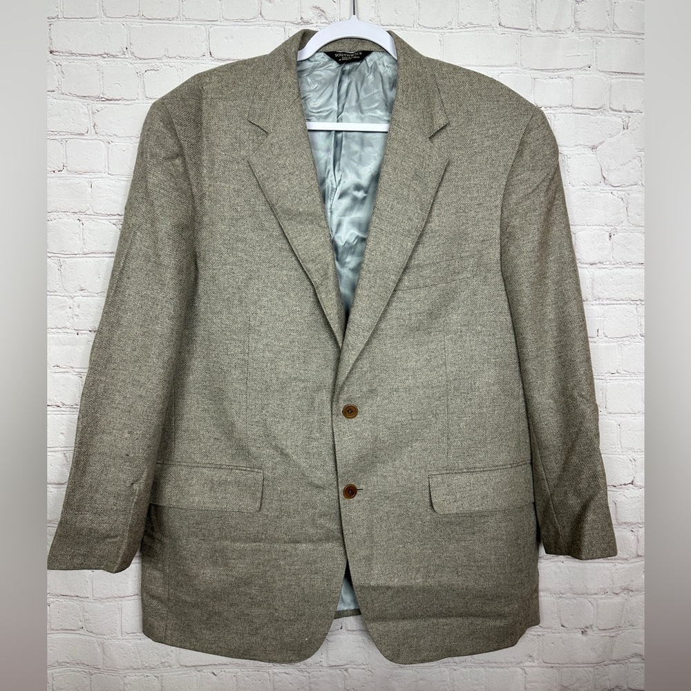 Vintage Southwick Sport Coat Blazer Jacket‎ Made in USA Sz 46 GUC Union Made